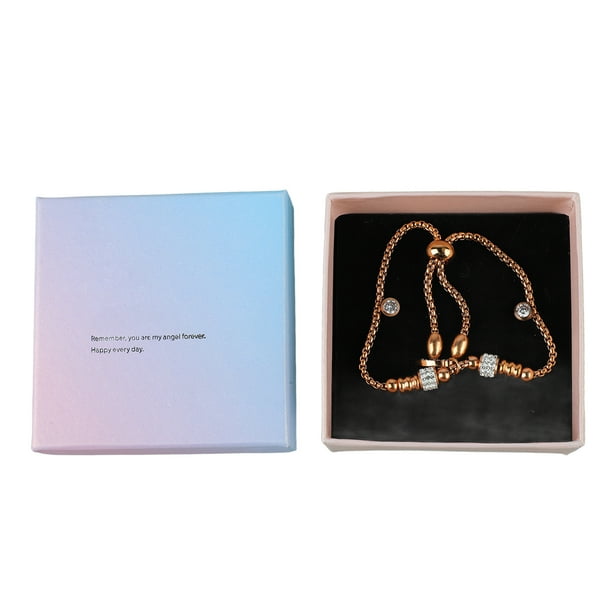 Pulsera de árbol de la vida Nikou en oro rosa para mujer joyería delicada