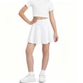 thumbnail image 3 of Kiijoy Girls High Waisted Athletic Skorts Workout Golf Running Tennis Skirt, Sizes 3-14, 3 of 3