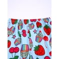 thumbnail image 3 of WIBACKER 3-12Y Kids Girls Summer Pajamas Set Toddler and Little Girl Short Sleeve Top and Shorts 2 Piece Pjs Strawberry Sleepwear, 3 of 11
