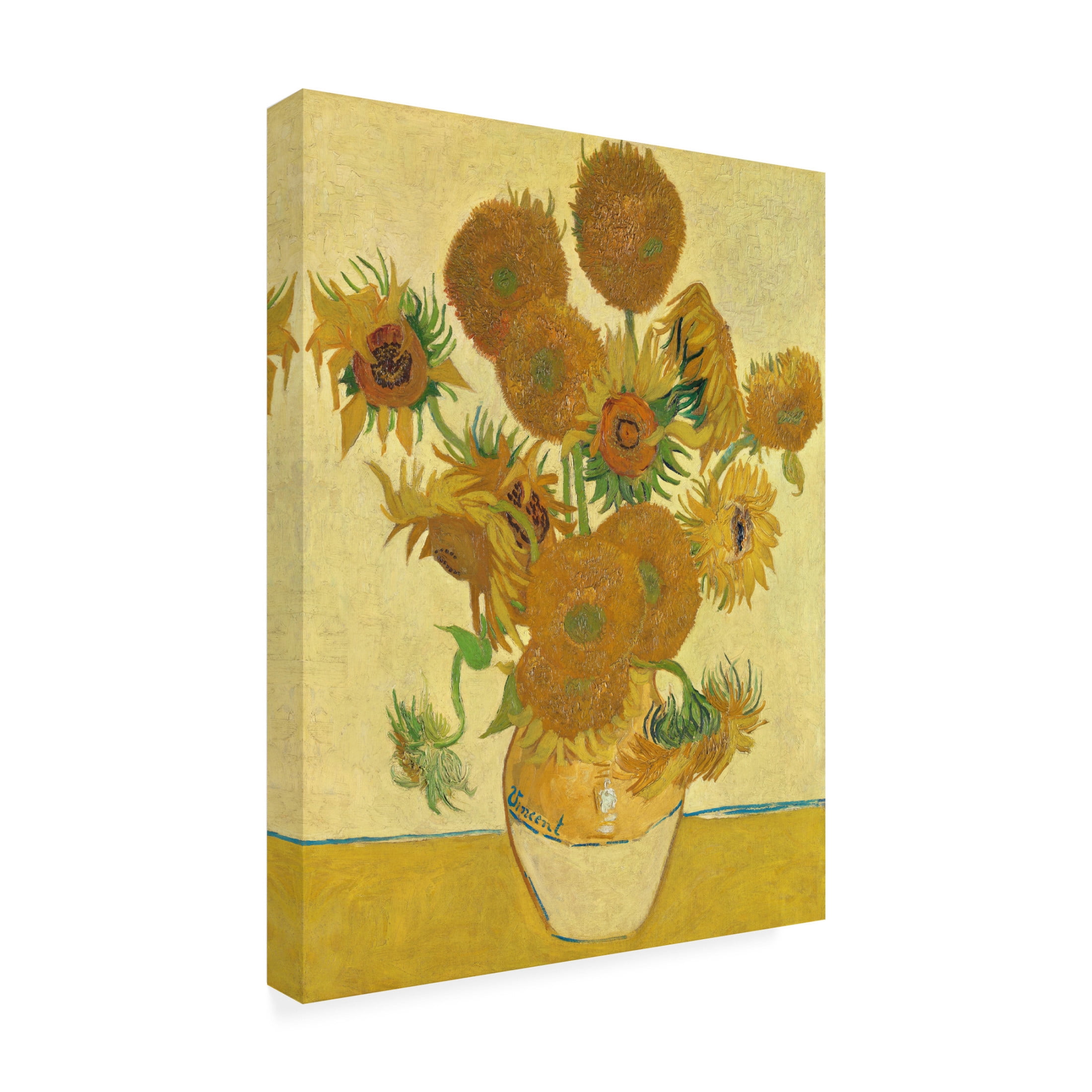 Trademark Fine Art Pictufy Sunflowers Canvas Wall Art