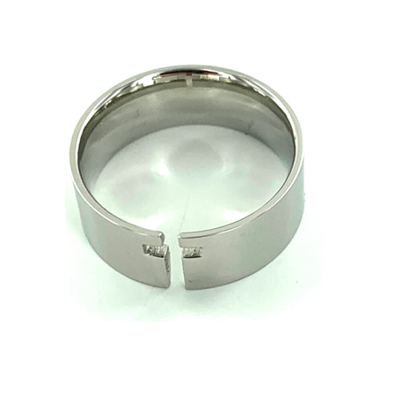 Christian Cross Cutout Ring, (size 6-11)