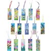 30-Pack 3D Lenticular Bookmarks Book Marks with Tassel for Kids Boys Girls Students