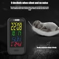 thumbnail image 3 of MesaSe Digital Alarm Clock with LCD Screen Day Calendar Temperature Easy-to-Read Display Countdown Clock for Home Office, 3 of 10