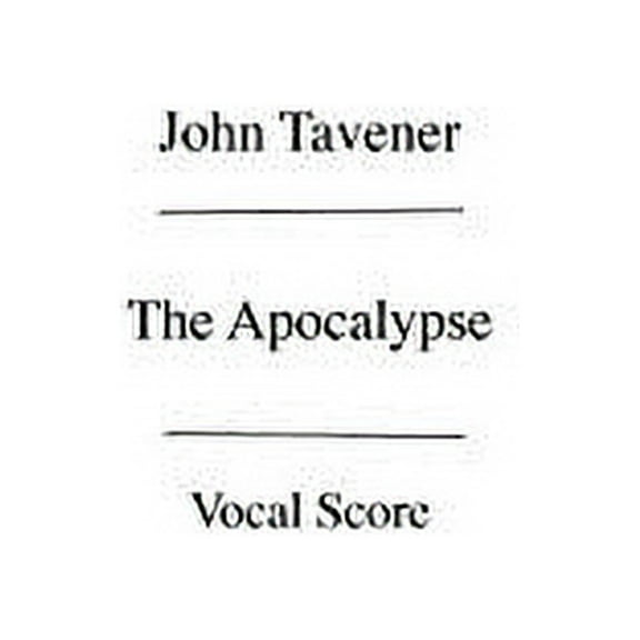 The Apocalypse: Vocal Score