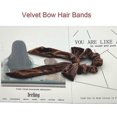 thumbnail image 3 of Bowknot Hair Scrunchies Velvet Hair Scrunchy Elastic Hair Bow Hair Bands Ponytail Holder Hair Ties Ropes Accessories For Girls Women (6 Pack), 3 of 5