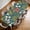 Dark-Foliage, variant on YESAD Waterproof Fitted Rectangle Tablecloth With Elastic Edge, Wipeable Table Cover For 6 Ft Tables, Perfect For Outdoor Picnic & Camping,31x55in,Orange-Leaf