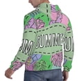 thumbnail image 6 of Rateoe Summer Pattern Mens Hoodie, Pullover Hooded Sweatshirt, Kangaroo Pocket Hoodie Ideal for Daily Wear, Travel and Home-Medium, 6 of 7