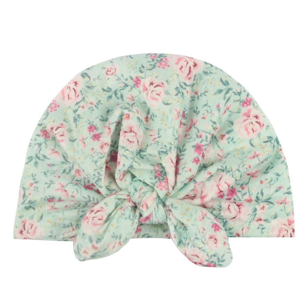 floral baby turban