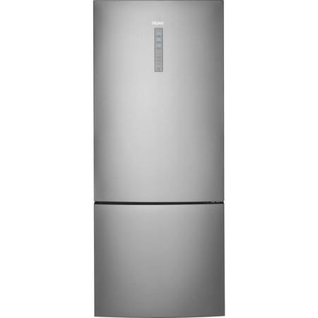 Haier HRB15N3BGS 15 Cu. Ft. Stainless Bottom Freezer Refrigerator