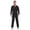 Black, variant on CHICTRY Men's Long Sleeve Zipper Coveralls Lightweight Mechanics Jumpsuits Workwear Work Overalls Khaki 3XL