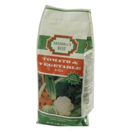 Arizonas Best AZB10092 8-10-3 Tomato & Vegetable Food- 5 lb