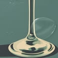 thumbnail image 4 of Yayeee Shower Curtain with Hooks 72"x72" Waterproof Fabric Bathroom Hanging Decor, Beige Martini, 4 of 5