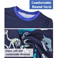 thumbnail image 4 of Boys Pajamas 2 Pieces Pajama Set for Boy Dinosuar Long Set Sleepwear Soft & Cute for Kids 3-8 Years, 4 of 6