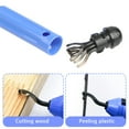 thumbnail image 5 of Kit de herramientas de desbarbado de metal Juego de cortadores de desbarbado Mango antideslizante con 10 cuchillas desbarbadoras giratorias de acero de alta velocidad, excelente herramienta manual par, 5 of 5