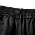 thumbnail image 6 of Qgtaibl Mens Baggy Black Pants Drawstring Elastic Waist Wide Leg Pant Streetwear Trendy Cargo Pockets Outdoor Hiking Pant S, 6 of 9