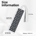 thumbnail image 3 of Kdxio Space Print Metal Tassel Bookmarks,Perfect Gift for Art Lovers and Bookworms Metal Bookmarks for Women, 3 of 8