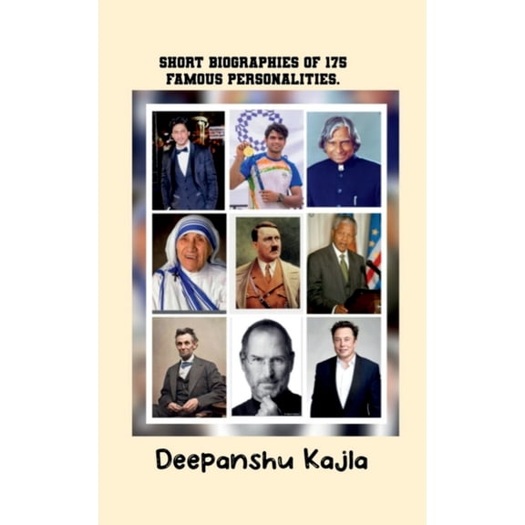 Short biographies of 175 famous personalities., (Paperback)