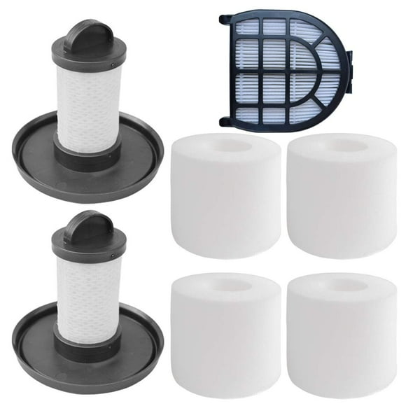 Filtre HEPA, Kit de Support de Filtre en Mousse et Feutre Compatible avec Aspirateurs Shark LZ600, LZ601, LZ602, LZ602C APEX. Comparer à la Pièce XFFLZ600 & XHFFC600. (Paquet Combo)