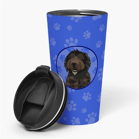 

Carolines Treasures WDK1052TBL215 7.25 x 3.5 in. Unisex Doodle Chocolate No.1 Stainless Steel 16 oz Tumbler Blue