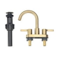 thumbnail image 4 of (2 pack) Better Homes & Gardens Clean Modern 4" Centerset Bathroom Faucet in Brushed Brass, 4 of 10
