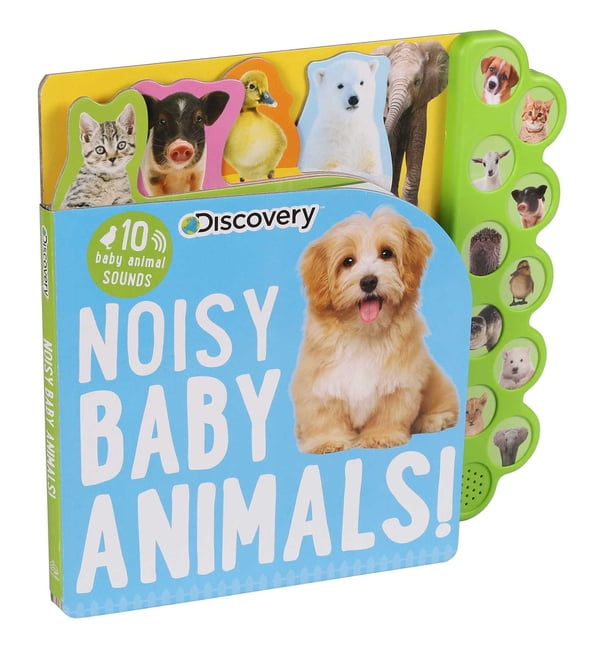 10Button Sound Books Discovery Noisy Baby Animals! (Board book