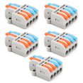 thumbnail image 3 of Spring Lever Terminal, Lever Nut Connector Electrical Connectors Blocks  For Household Appliances For Machinery, 3 of 8