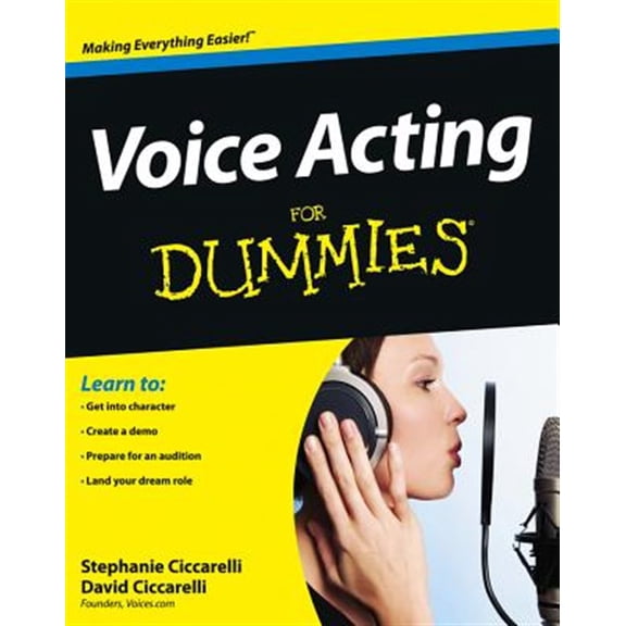 Pre-Owned Voice Acting For Dummies (Paperback) 1118399587 9781118399583