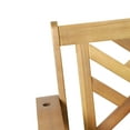 thumbnail image 6 of Kessler Acacia Wood Outdoor Hanging Porch Swing, Teak, 6 of 7