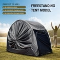 thumbnail image 4 of 2-3 Person SUV Universal Vehicle Tent for Babecue Camping Extension Tent with Three doors Tent Car Awning Sun Shelter, 4 of 8