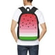thumbnail image 4 of Disketp Watermelon Mochila Minimalista de Gran Capacidad, Mochila de Viaje para Escuela, Trabajo o Uso Diario, 4 of 6