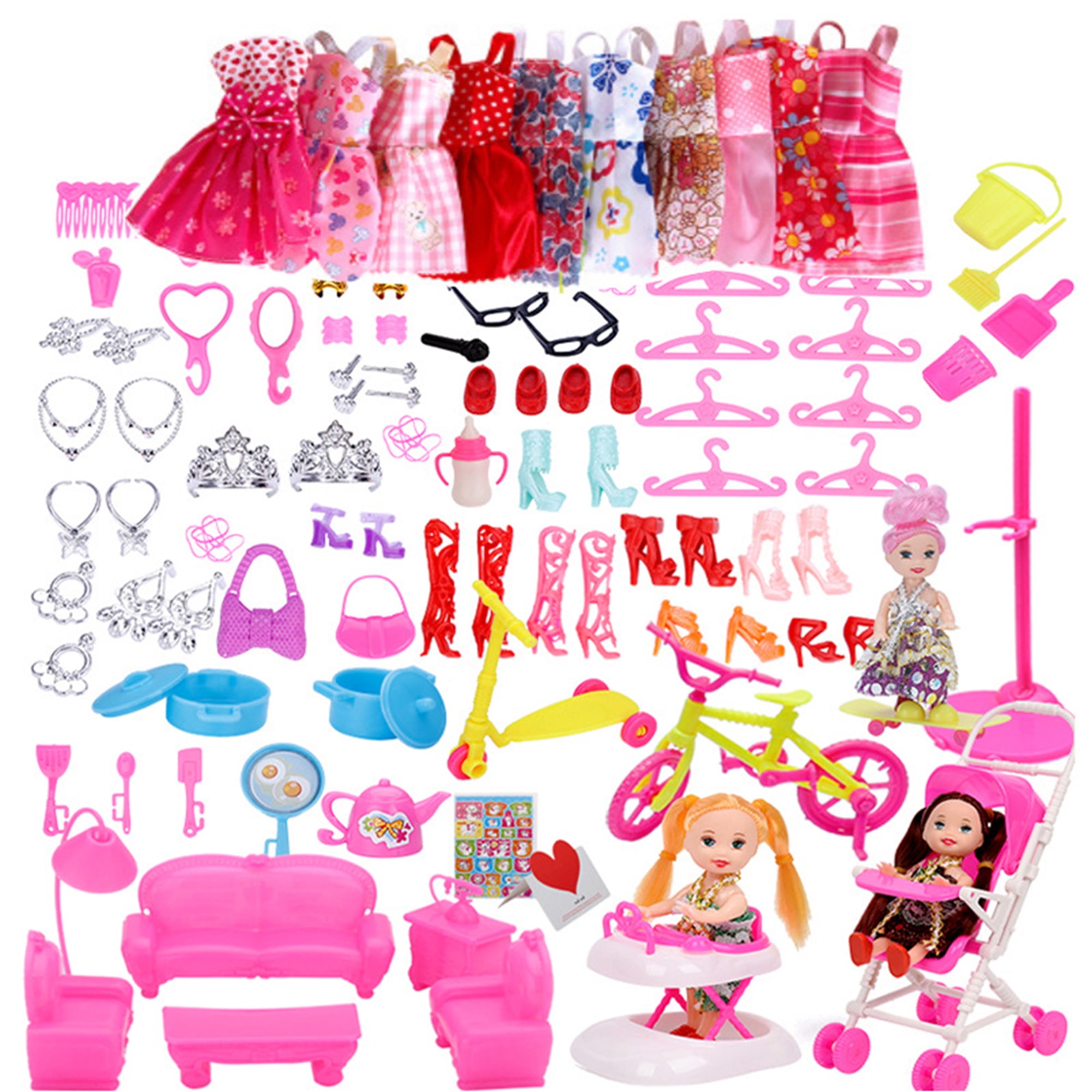 barbie doll clothes and accessories