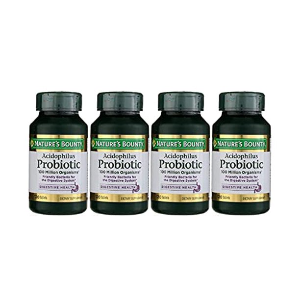 Nature's Bounty Probiotics Dietary Supplement, Supports Digestive and