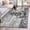 Dark Gray, variant on Nautical Anchor 2'x3' Washable Rug, Retro Blue Brown Wooden Boards Farmhouse Non-Slip Soft Doormat Area Rugs for Entrance Bathroom Bedsides, Carpet for Kitchen Bedroom, Entryway Floor Mat