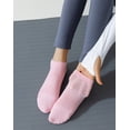 thumbnail image 3 of Yawlsow 4 Pairs Pilates Socks with Grips for Women, Grippy Socks for Barre Yoga Workout, Hospital, Size 5-10, 3 of 6