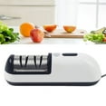 thumbnail image 5 of Multifunctional Household Kitchen Electric Knife Sharpener ABS Stainless Steel 1800mAh, 5 of 15