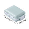 thumbnail image 5 of Organizador portátil de almacenamiento de medicinas y pastillas de viaje con 8 compartimentos B, 5 of 5