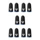 thumbnail image 3 of Methold 5 pares de guantes de pantalla táctil sensible para juegos móviles, fundas ultrafinas portátiles antihuellas, tipo azul 2 Type2 NO2, 3 of 6