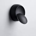 thumbnail image 2 of Aplique de pared LED blanco para interiores, 7 W, moderno, blanco cálido, creativo, Eclipse, 2 en 1, de aluminio (negro), 2 of 5