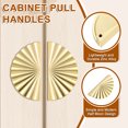 thumbnail image 4 of Uxcell Cabinet Pull Handles, Zinc Alloy Modern Drawer Pulls for Kitchen Cupboard Dresser Cabinet Hardware Gold, 4 of 7