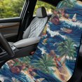 thumbnail image 4 of XYZCANDO Tropical Island Scene Non-Slip Car Seat Towel Cover, Washable Sweatproof Long-Lasting Towel Seats Cover for SUV Sedans Trucks, 4 of 11