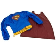 Mattel Superman Inflato Suit Mighty Muscles Costume, Transforms