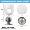 Door Knob Cover Child Proof Door Knob Covers Baby Doorknob Handle Kick Plate Door Alarm for