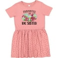thumbnail image 3 of Inktastic Promoted to Big Sister with Flowers Girls Toddler Dress, 3 of 5
