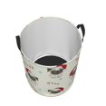 thumbnail image 3 of Goofa Christmas Pug Dog Printed Circular Hamper,Laundry Basket with Handles,Storage Baskets Foldable,Large Capacity Laundry Hamper-, 3 of 8
