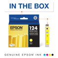 thumbnail image 2 of Cartucho de tinta Epson 124 DuraBrite Ultra Yellow T124420, 2 of 5