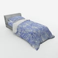 thumbnail image 3 of Ambesonne Tropical Bedding Set 4 Pcs, Hawaii Paradise Foliage, Queen, Dried Rose Ivory, 3 of 3