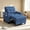 Linen Blue, variant on 3 in 1 Convertible Sleeper Sofa Pull Out Chair Bed with Usb Port Sleeping Couch Dark Gray