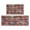 Boho Vintage Red-1, variant on Kitchen Rugs and Mats Non Skid Washable Boho Vintage Pattern (8) Kitchen Mat and Rug Set,Floor Cushion Waterproof Rug,Rubber Backed Area Rugs for Kitchen Laundry