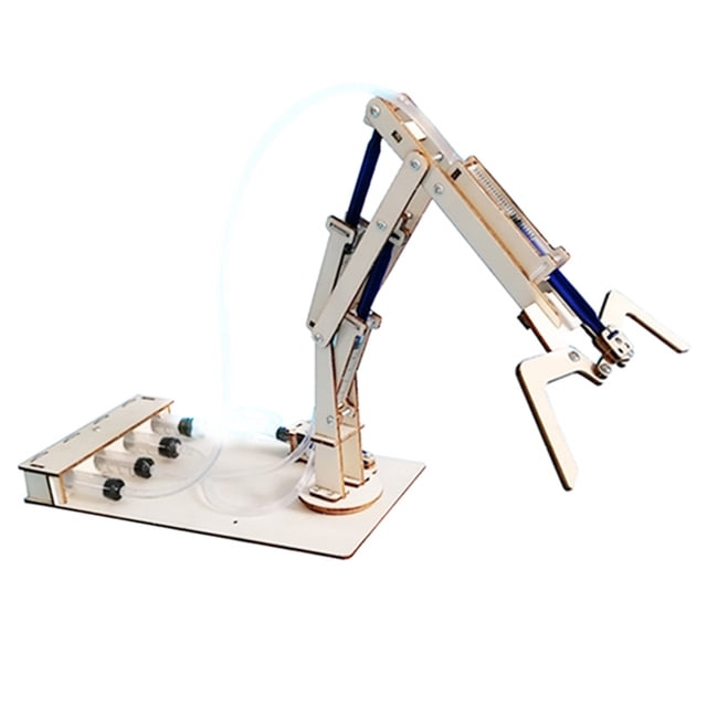 Brazo Manipulador De Robot, Brazo Mecánico, Juguetes De Bricolaje, Madera Flexible Para El Hogar