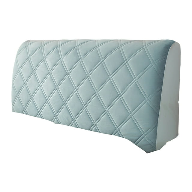 Bearachild Comodidad y estilo, funda para cabecera de cama, para un ambiente relajante de dormitorio, funda para cabecera de cama Decoración del hogar gris azul